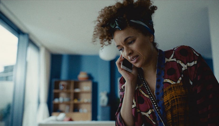 Still from the pilot episode of BBC's Spent.
