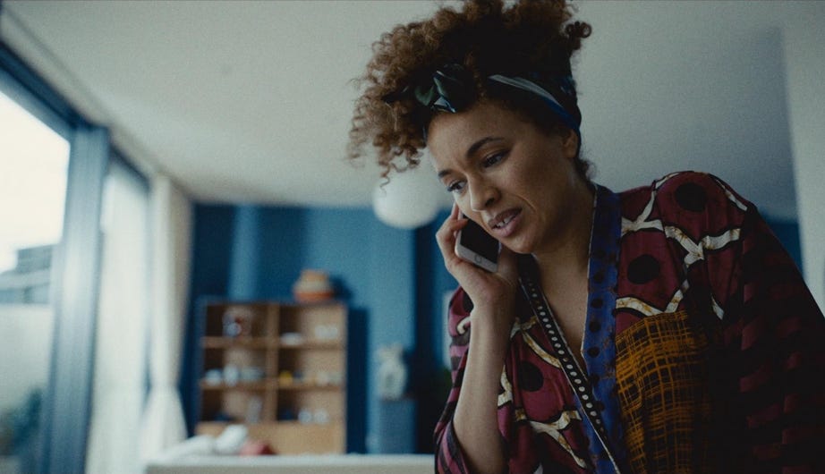 Still from the pilot episode of BBC's Spent.